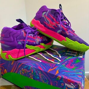 Puma Lamelo Toxic basketball shoes
